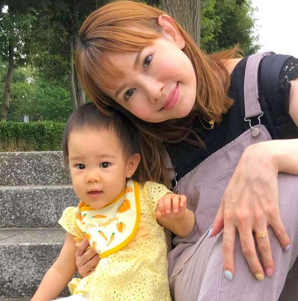 上原さくら 子供 出典：インスタグラムより