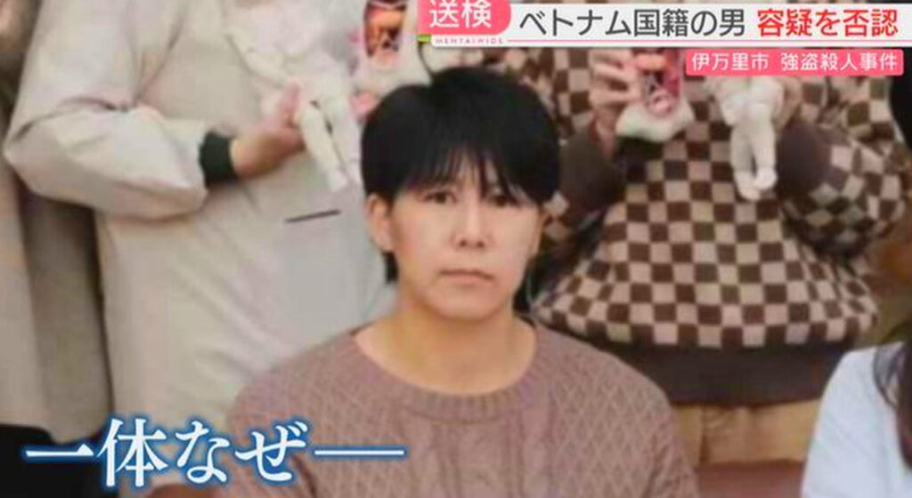 佐賀県伊万里市殺人事件 ダムズイカン容疑者 顔写真 出典：FBS福岡放送より