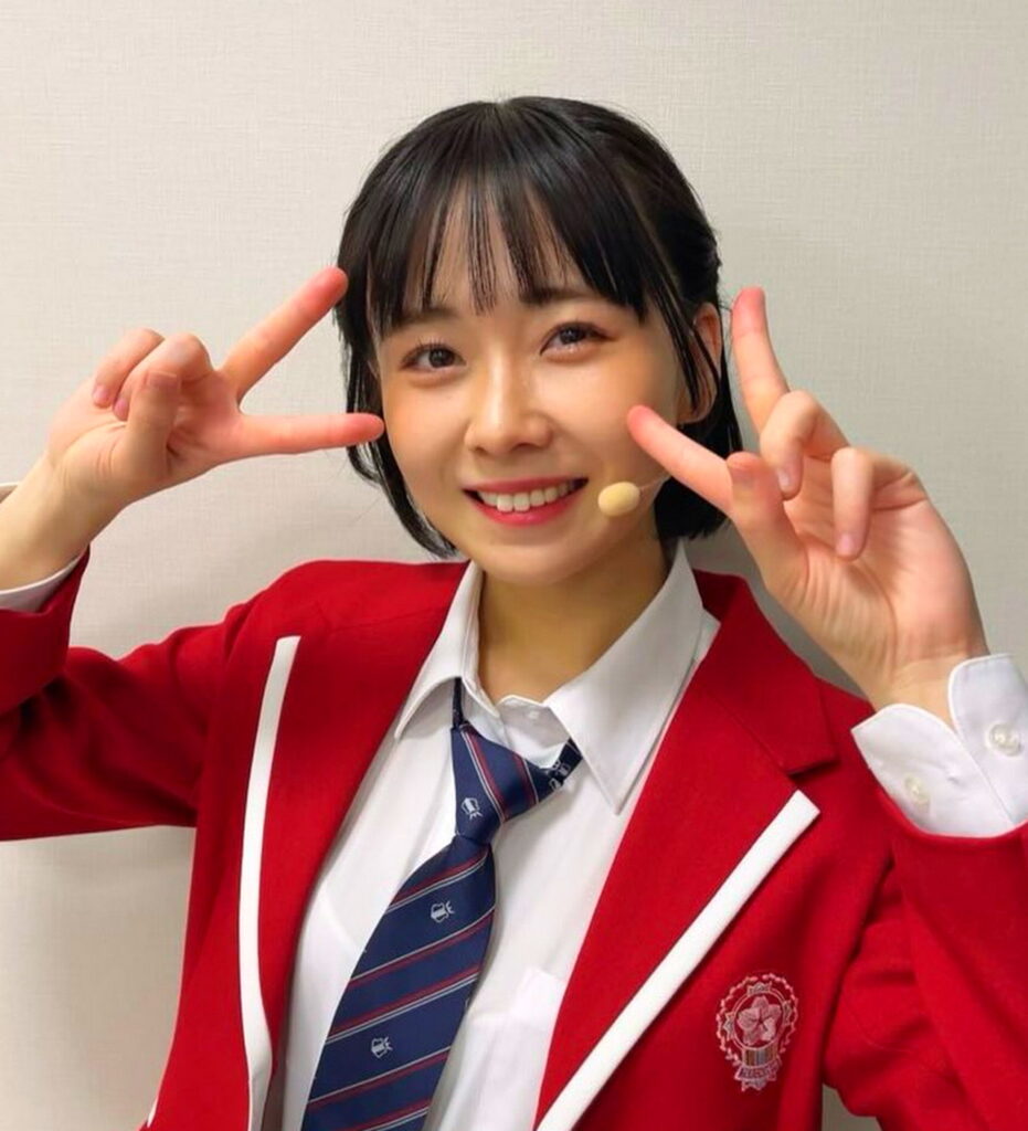 石田彩夏 出典：Xより