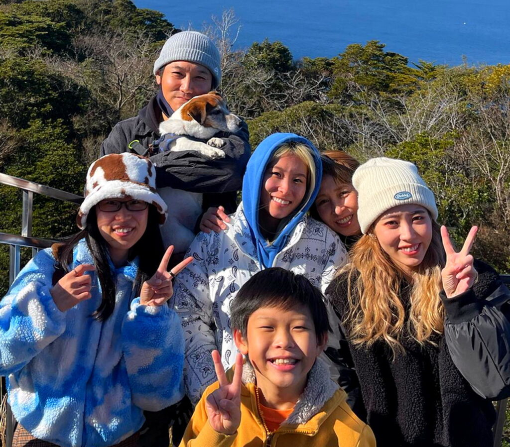 東京五輪代表・西村碧莉 家族構成 出典：インスタグラムより